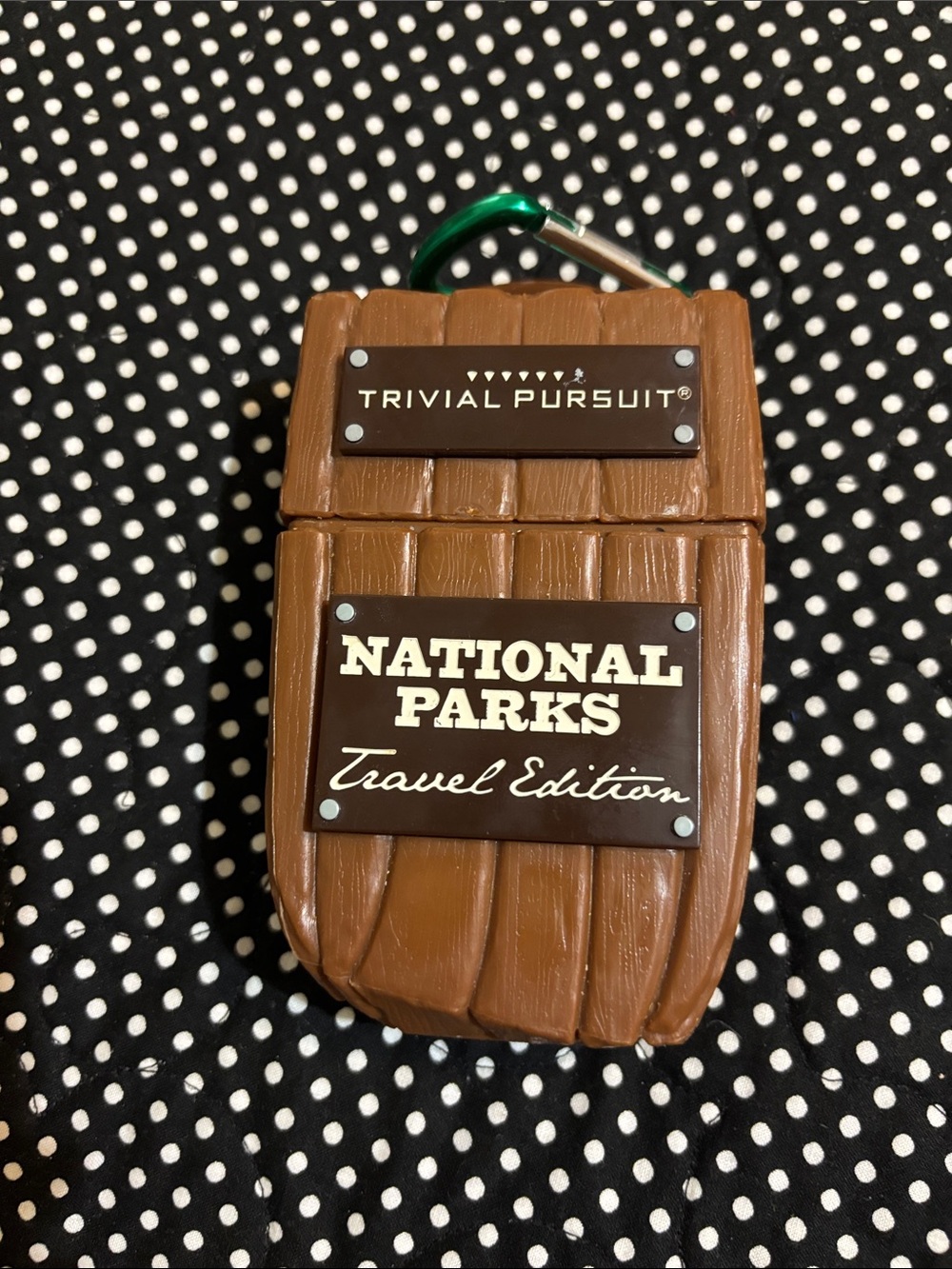 Trivial Pursuit National Parks Travel Edition Game Case - Brown